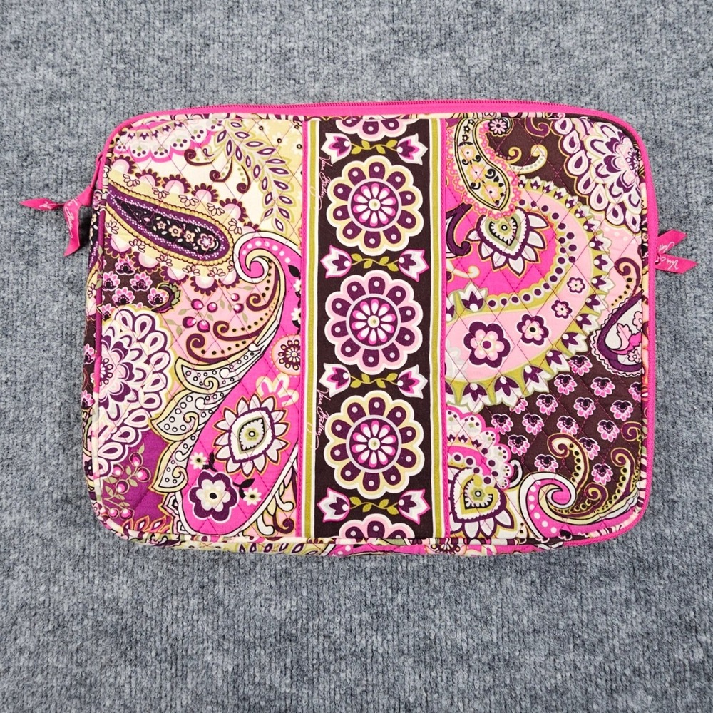 Vera Bradley Laptop / Tablet Portfolio Sleeve | Very Berry Paisley 2012 Retired